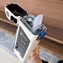 Load image into Gallery viewer, Portable Square Water Bottle with Straw