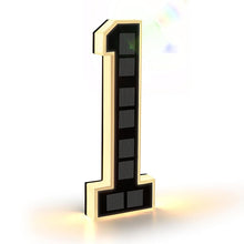 Load image into Gallery viewer, Solar-Powered Outdoor House Number Light