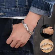 Load image into Gallery viewer, Six-Syllable Mantra Spinner Bracelet