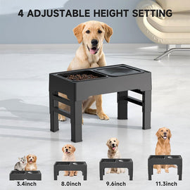 Adjustable Table Pet Bowl