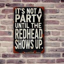 Load image into Gallery viewer, Vintage Humor Metal Sign