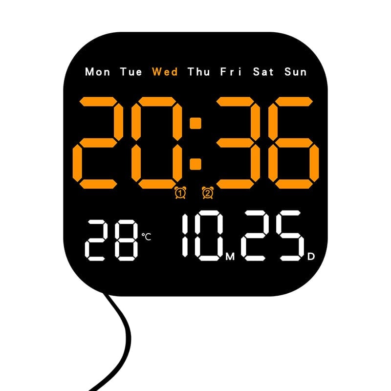Aless™ Hangable Standalone Square Clock
