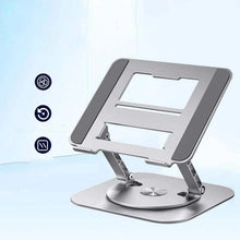 Load image into Gallery viewer, Aluminum Alloy Swivel Computer Stand