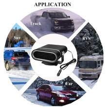 Load image into Gallery viewer, 12V Portable Car Heater Fan