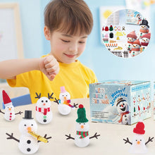 Load image into Gallery viewer, DIY Christmas Clay Snowman