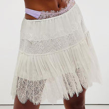 Load image into Gallery viewer, Elegant High-Waist Lace Skirt