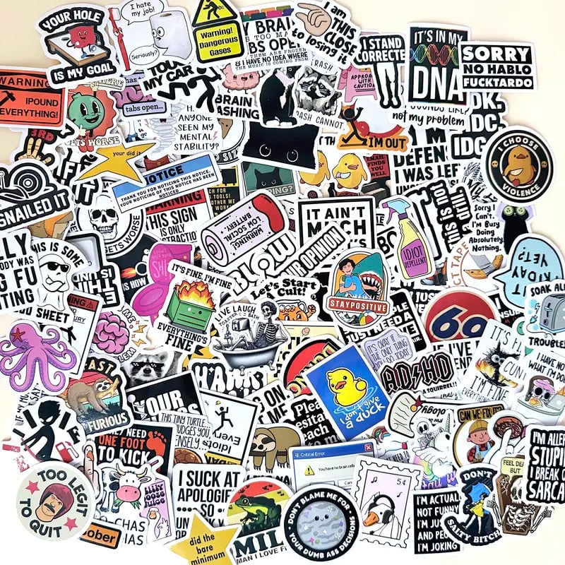 Funny Graffiti Stickers