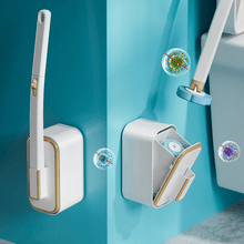 Load image into Gallery viewer, Wall Mounted Toilet Brush Set