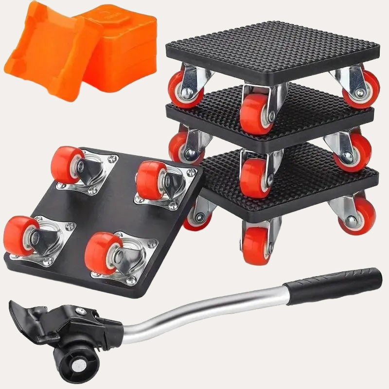 Furniture Lift With Swivel Wheels And Short Pole