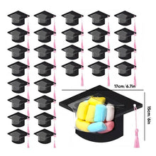 Load image into Gallery viewer, Graduation Cap Candy Card Set
