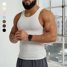 Load image into Gallery viewer, Men's Sleeveless T-shirt