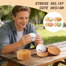 Load image into Gallery viewer, Steamed Bun Squishy Toy (Fun Squeeze Toy)