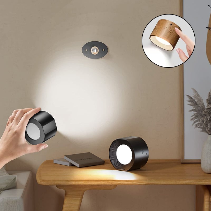 Double Head Magnetic Wall Sconce