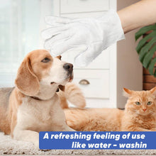 Load image into Gallery viewer, Pet Glove Wipes for Dogs &amp; Cats