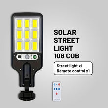 Load image into Gallery viewer, Sakerplus Solar Street Lights Outdoor Security Set