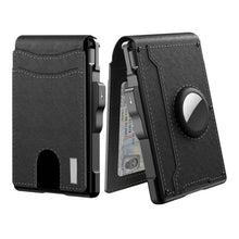 Load image into Gallery viewer, Men's Business Style Pu Leather Card Slots for AirTag