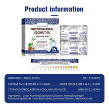 Load image into Gallery viewer, Coconut Mint Whitening Strips