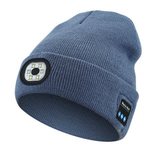 Load image into Gallery viewer, LED Light Bluetooth Warm Hat