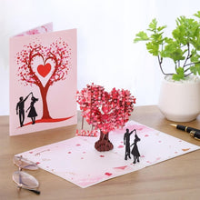 Load image into Gallery viewer, 3D Pop-Up Valentine’s Day &amp; Anniversary Love Tree Greeting Card