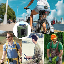 Load image into Gallery viewer, Rechargeable Waist Clip Fan