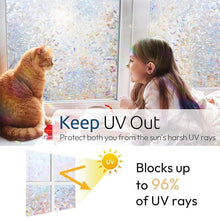 Load image into Gallery viewer, Holographic PVC Window Privacy Film