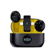 Load image into Gallery viewer, K31 Pro Button-Style Magnetic Wireless Lavalier Microphone