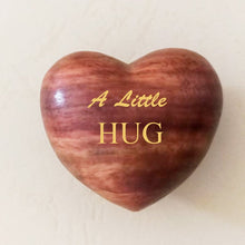 Load image into Gallery viewer, Pocket Hug Wooden Heart Token