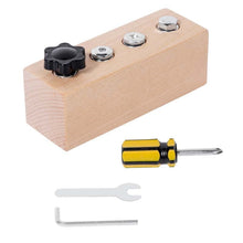 Load image into Gallery viewer, Educational Screw-Tightening Busy Board