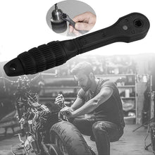 Load image into Gallery viewer, Dual-Head Ratchet Drill Chuck Wrench