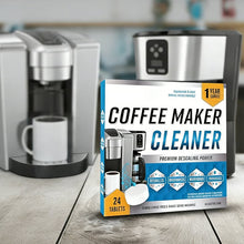 Load image into Gallery viewer, Coffee Maker Cleaner &amp; Descaling Tablets