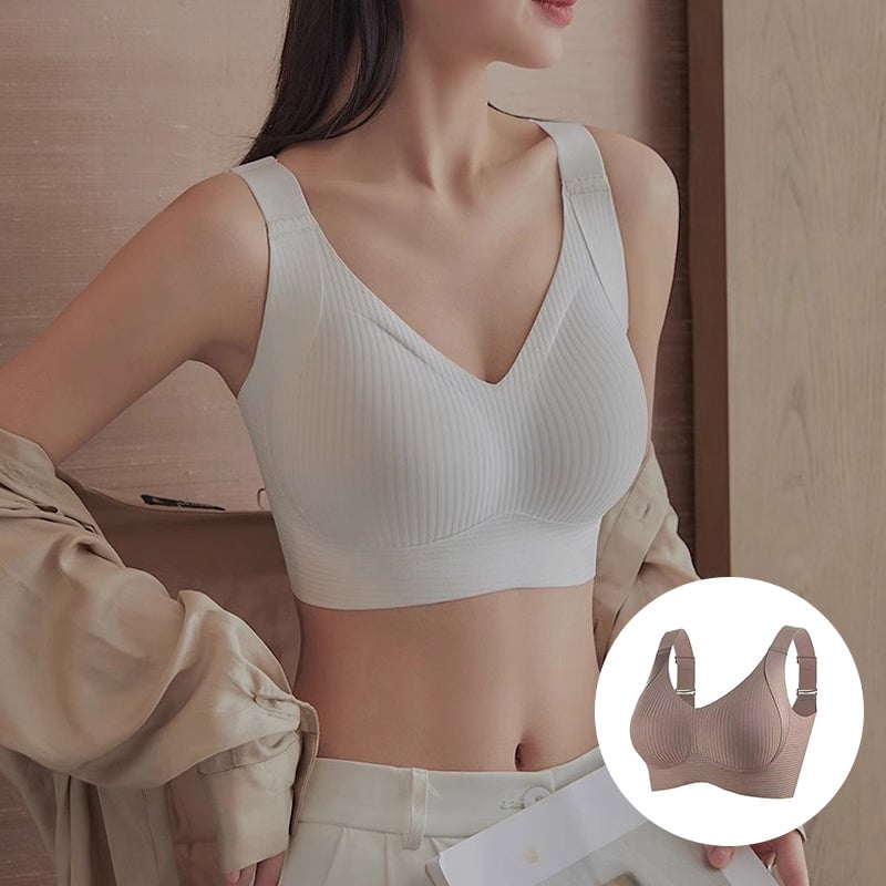 Women's Adjustable Wireless Push-Up Bra