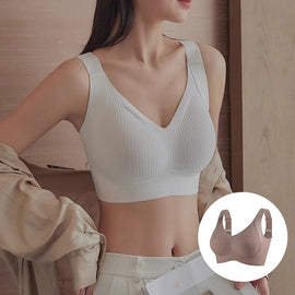 Women's Adjustable Wireless Push-Up Bra