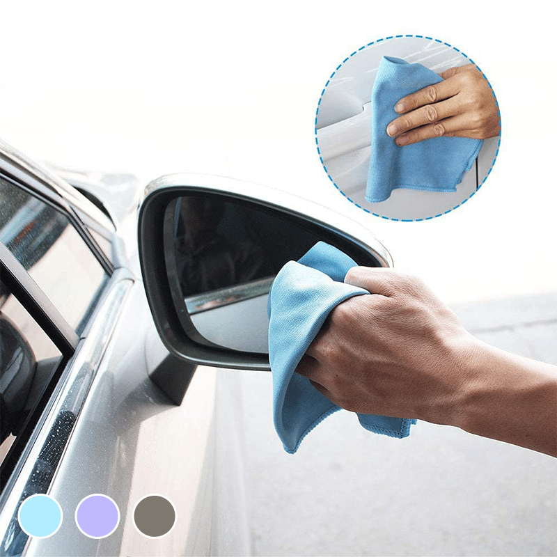 Glass cleaning cloth