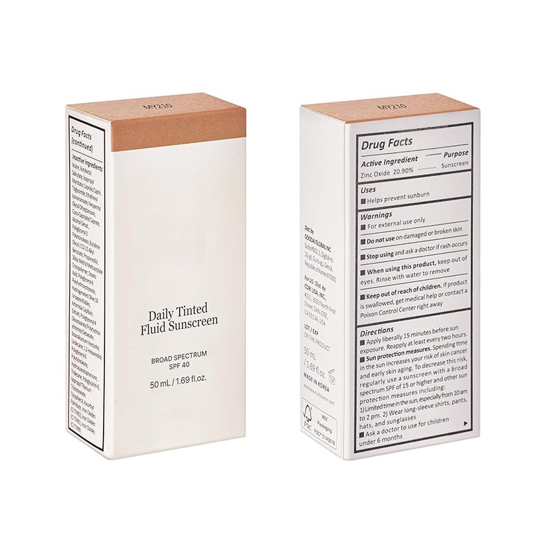 Tinted Daily Sunscreen for Face