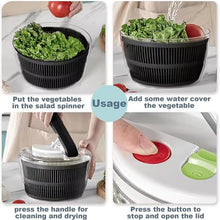 Load image into Gallery viewer, Professional Large Salad Spinner &amp; Vegetable Dehydrator