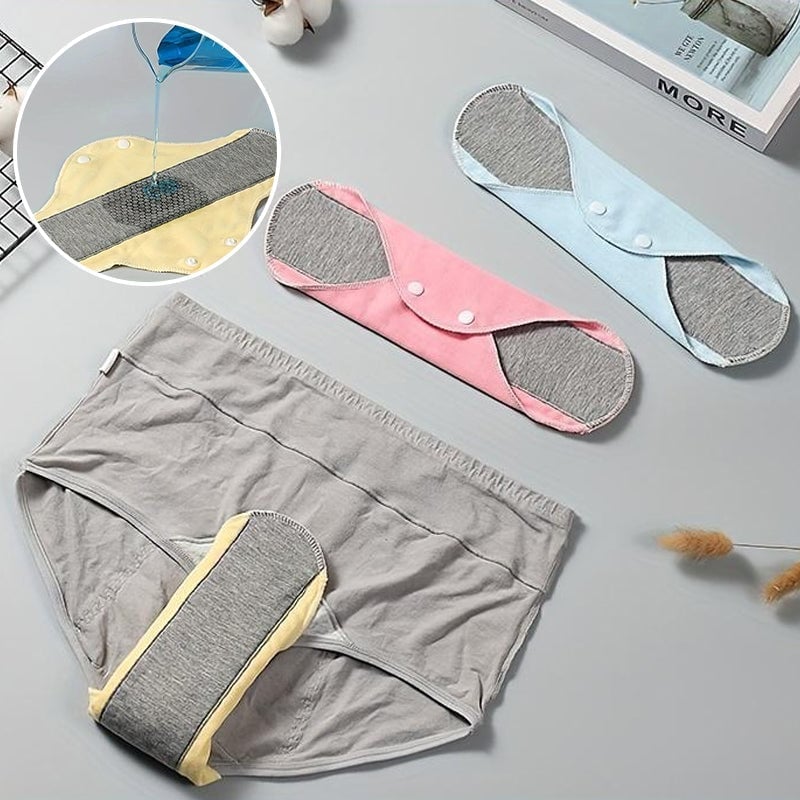 Reusable Leakproof Graphene Absorbent Pad for Women