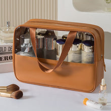 Load image into Gallery viewer, PU Portable Toiletry Bag