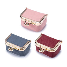 Load image into Gallery viewer, Genuine Leather Mini Jewelry Box