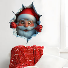 Load image into Gallery viewer, Santa Claus Wall Sticker Set