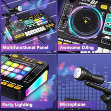 Load image into Gallery viewer, Sakerplus® Kids DJ Mixer Table With Microphone