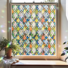 Load image into Gallery viewer, Holographic PVC Window Privacy Film