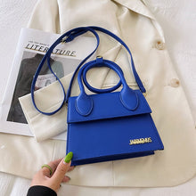 Load image into Gallery viewer, Solid Color Flap Square Bag