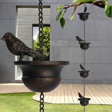 Load image into Gallery viewer, Vintage Bird Shaped Rain Chain