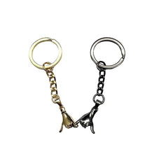 Load image into Gallery viewer, Couple Hand-Holding Creative Keychain Set