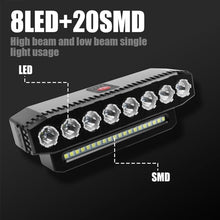 Load image into Gallery viewer, Multi-Source LED Bicycle Headlight