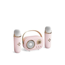 Load image into Gallery viewer, Portable Bluetooth Speaker with Wireless Microphone