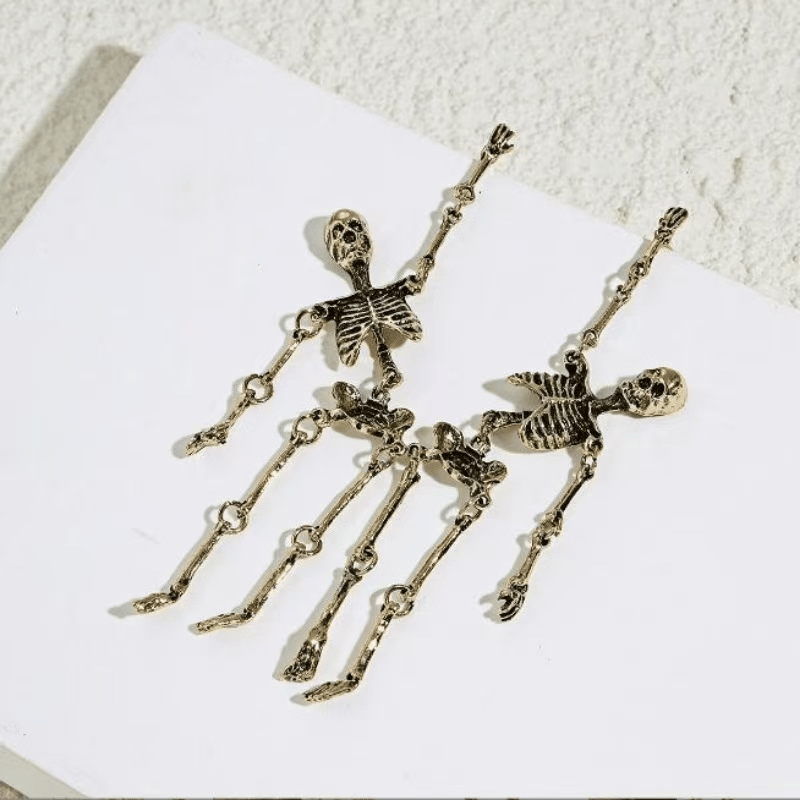 Halloween Horror Personality Skull Earrings