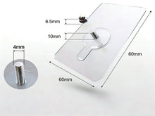Load image into Gallery viewer, Self Adhesive Nails Wall Mount Non-Trace Screw Hook Stickers