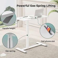 Load image into Gallery viewer, Pneumatic Lift Table With Wheels That Can Be Hidden