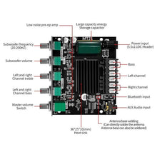 Load image into Gallery viewer, 2.1 Channel Audio Receiver Power Amplifier Module